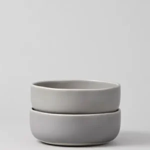 the cereal bowls